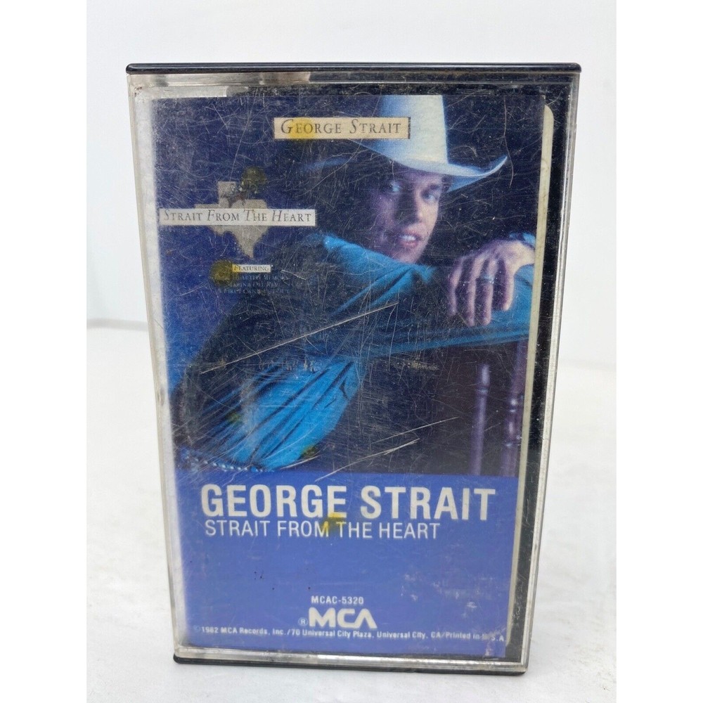 Strait from the Heart by George Strait (Cassette, Oct-1990, MCA Nashville)